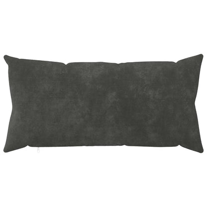 Cushion Cover 12 pcs HEERLEN Anthracite 40 x 80 cm