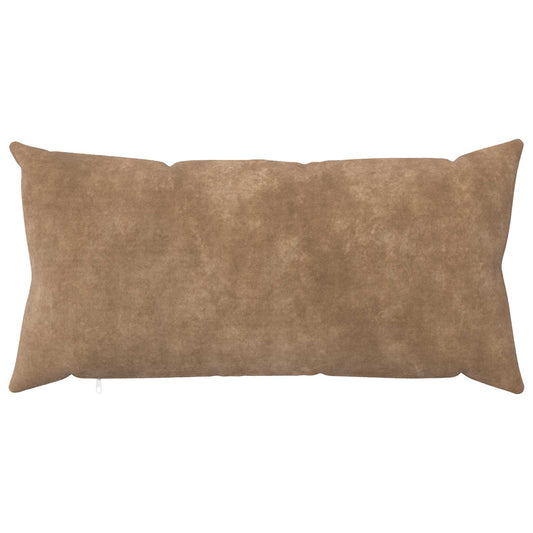 Cushion Cover 12 pcs HEERLEN Taupe 40 x 80 cm Microfiber Fleece
