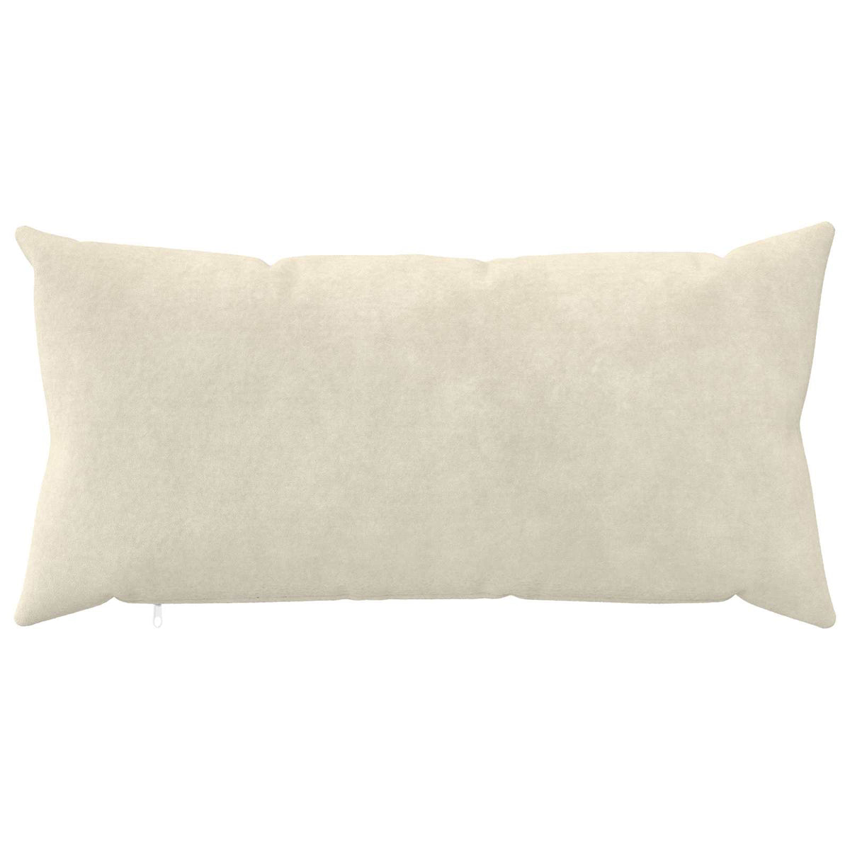 Cushion Cover 12 pcs HEERLEN Cream 40 x 80 cm Microfiber Fleece