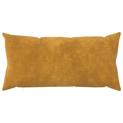 Cushion Cover 12 pcs HEERLEN Yellow 40 x 80 cm