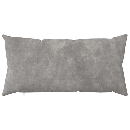 Cushion Cover 12 pcs HEERLEN Light Grey 40 x 80 cm