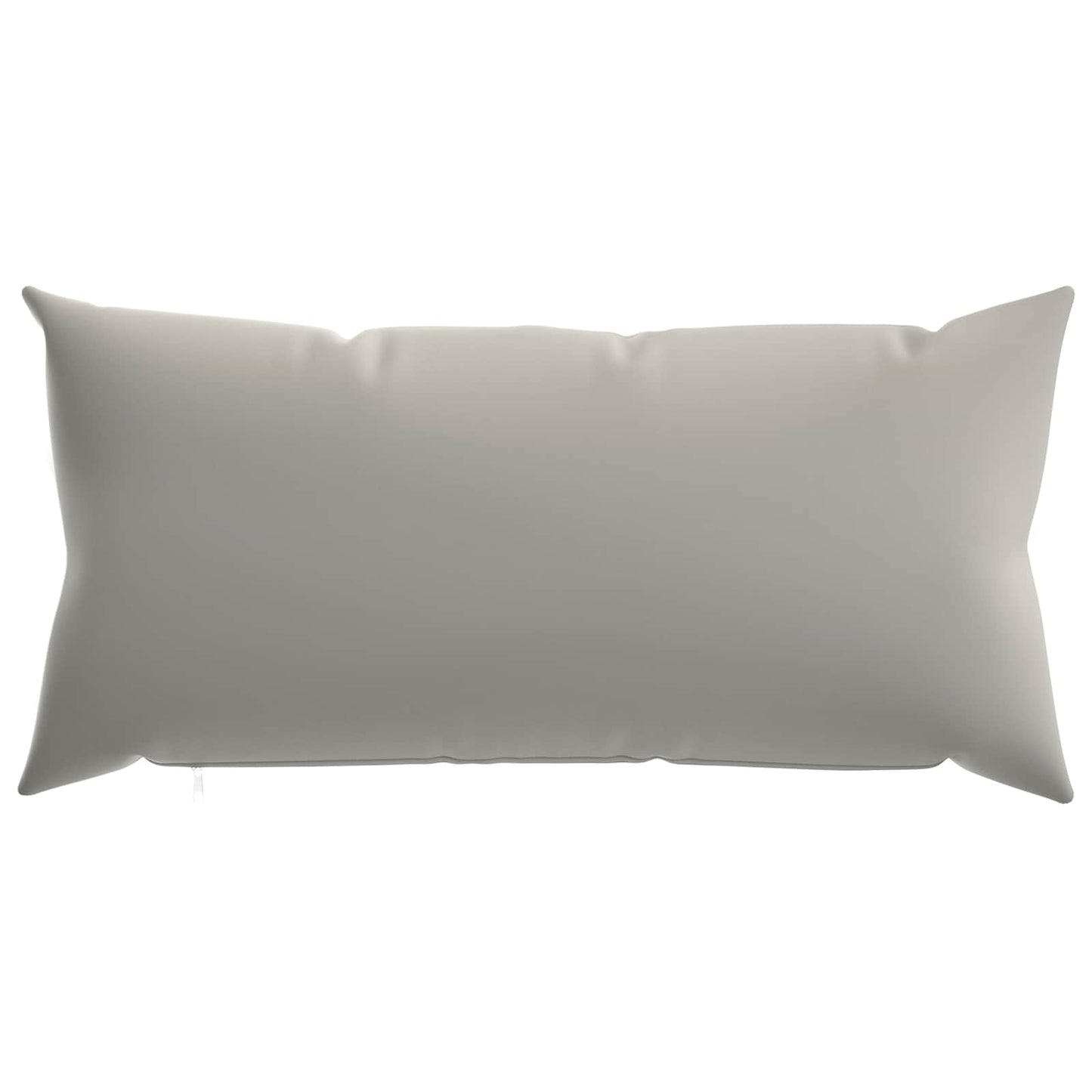 Cushion Cover 12 pcs HEERLEN Grey 40 x 80 cm Polyester