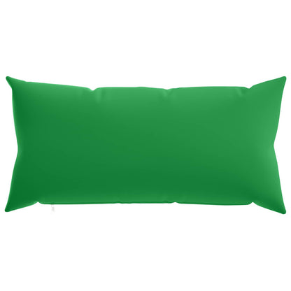 Cushion Cover 6 pcs HEERLEN Green 40 x 80 cm Polyester