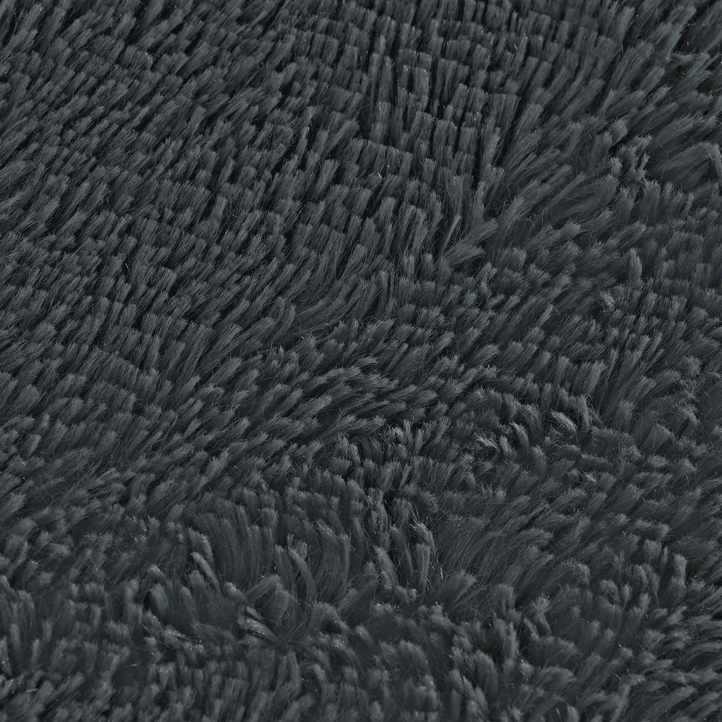 Cushion Cover 2 pcs HEERLEN Anthracite 40 x 80 cm PV Fleece