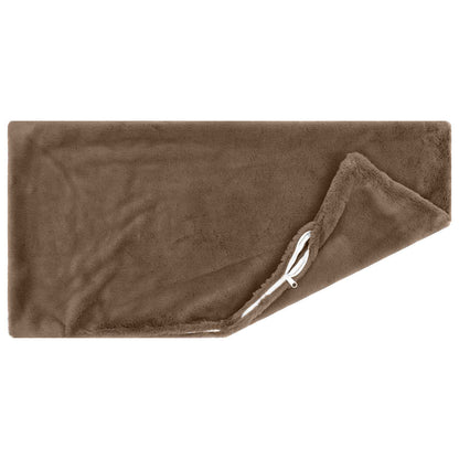 Cushion Cover 6 pcs HEERLEN Light Brown 40 x 80 cm