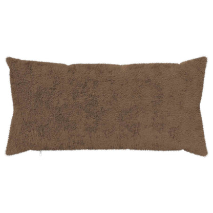 Cushion Cover 6 pcs HEERLEN Light Brown 40 x 80 cm