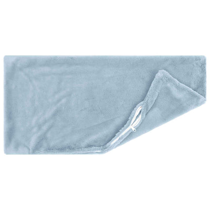 Cushion Cover 2 pcs HEERLEN Light Blue 40 x 80 cm