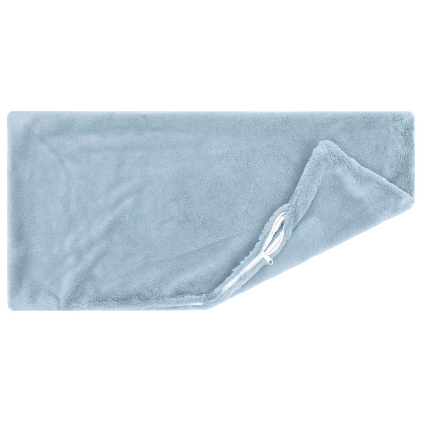 Cushion Cover 12 pcs HEERLEN Light Blue 40 x 80 cm
