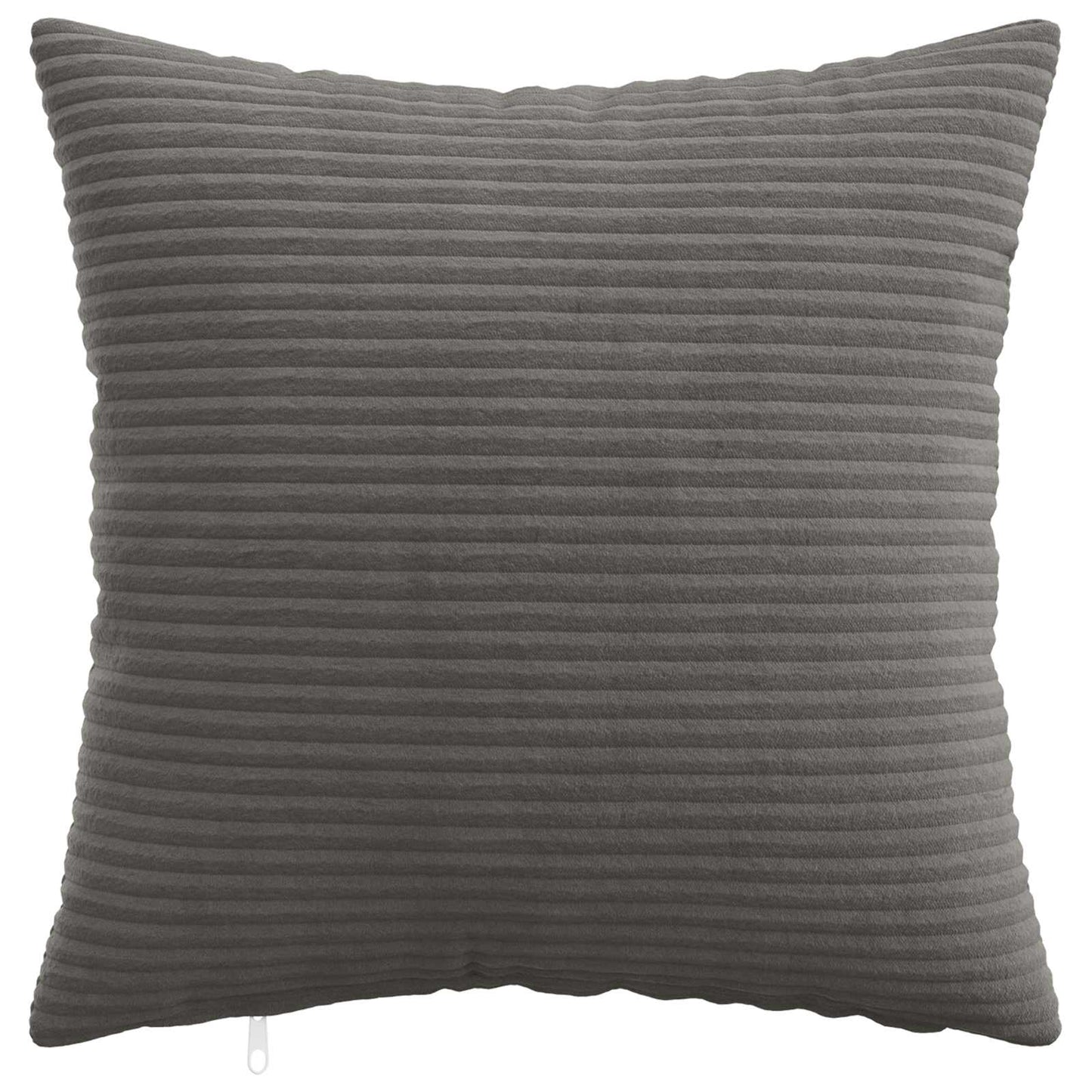 Cushion Cover 6 pcs HEERLEN Dark Grey 45 x 45 cm Corduroy