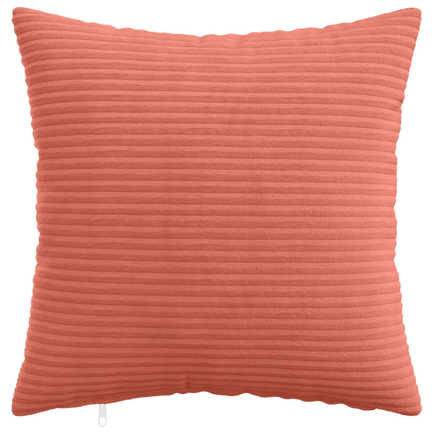 Cushion Cover 6 pcs HEERLEN Red Orange 45 x 45 cm Corduroy