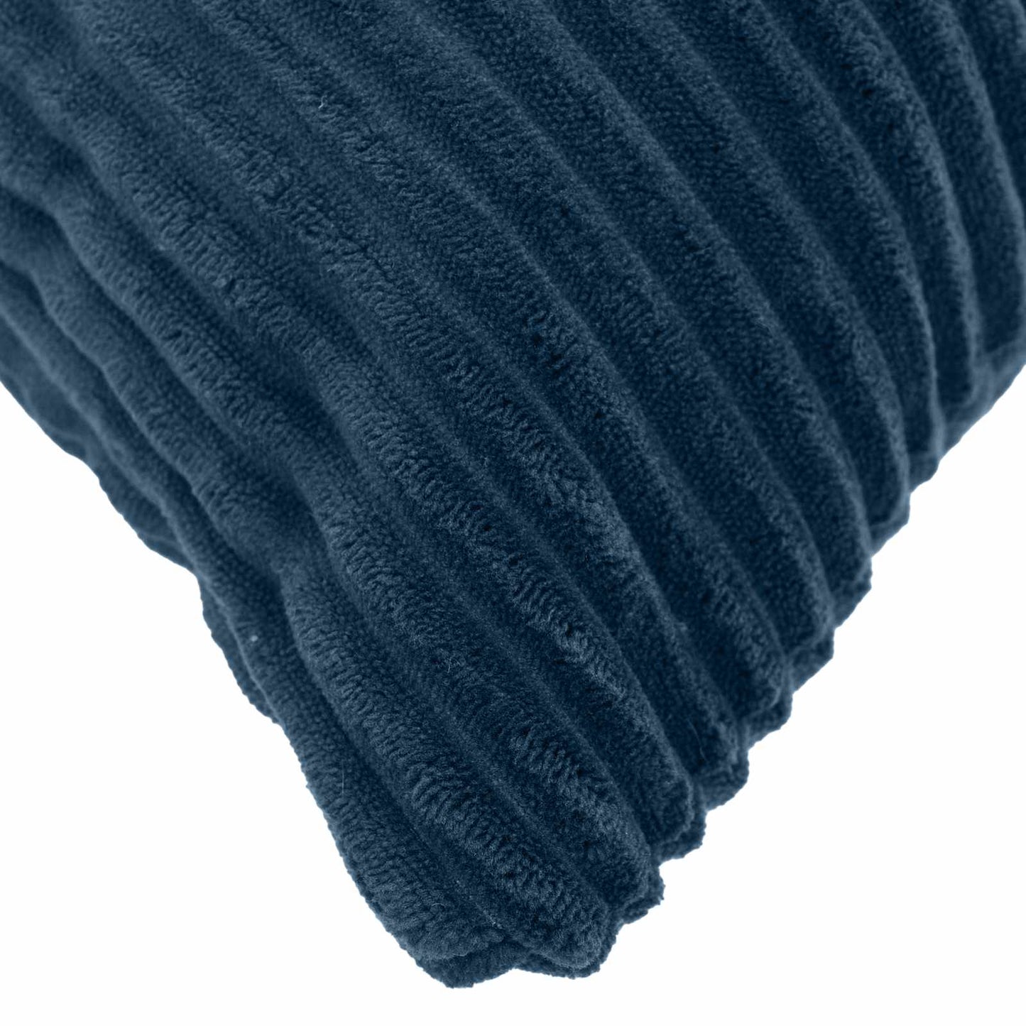Cushion Cover 6 pcs HEERLEN Navy Blue 45 x 45 cm Corduroy