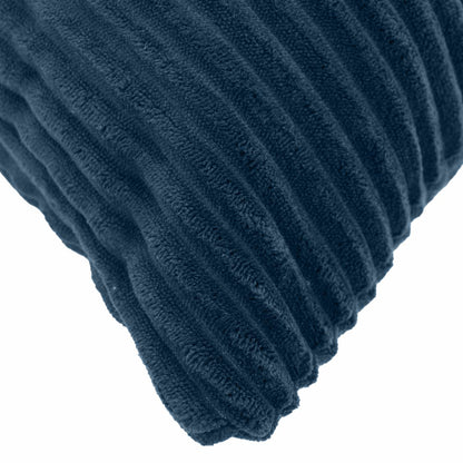 Cushion Cover 6 pcs HEERLEN Navy Blue 45 x 45 cm Corduroy