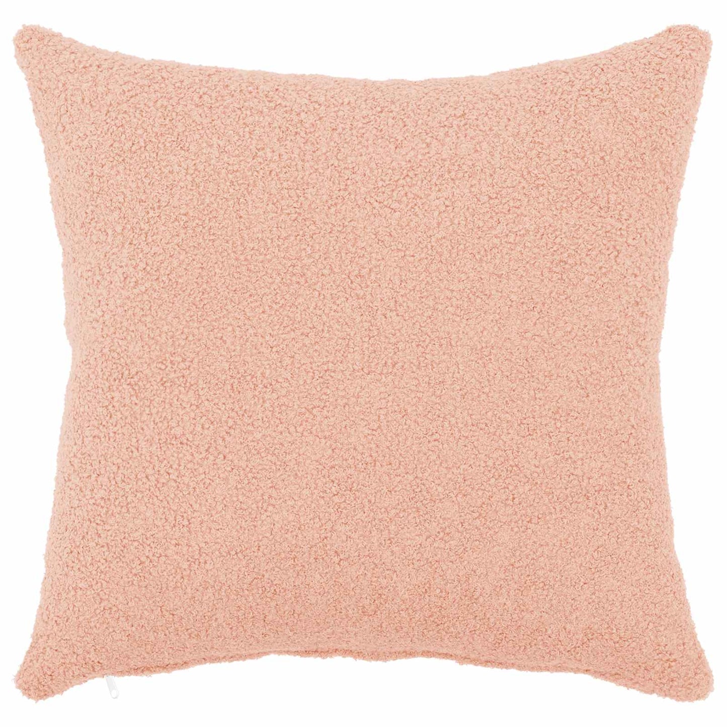 Cushion Cover 12 pcs HEERLEN Pink 45 x 45 cm Bouclé