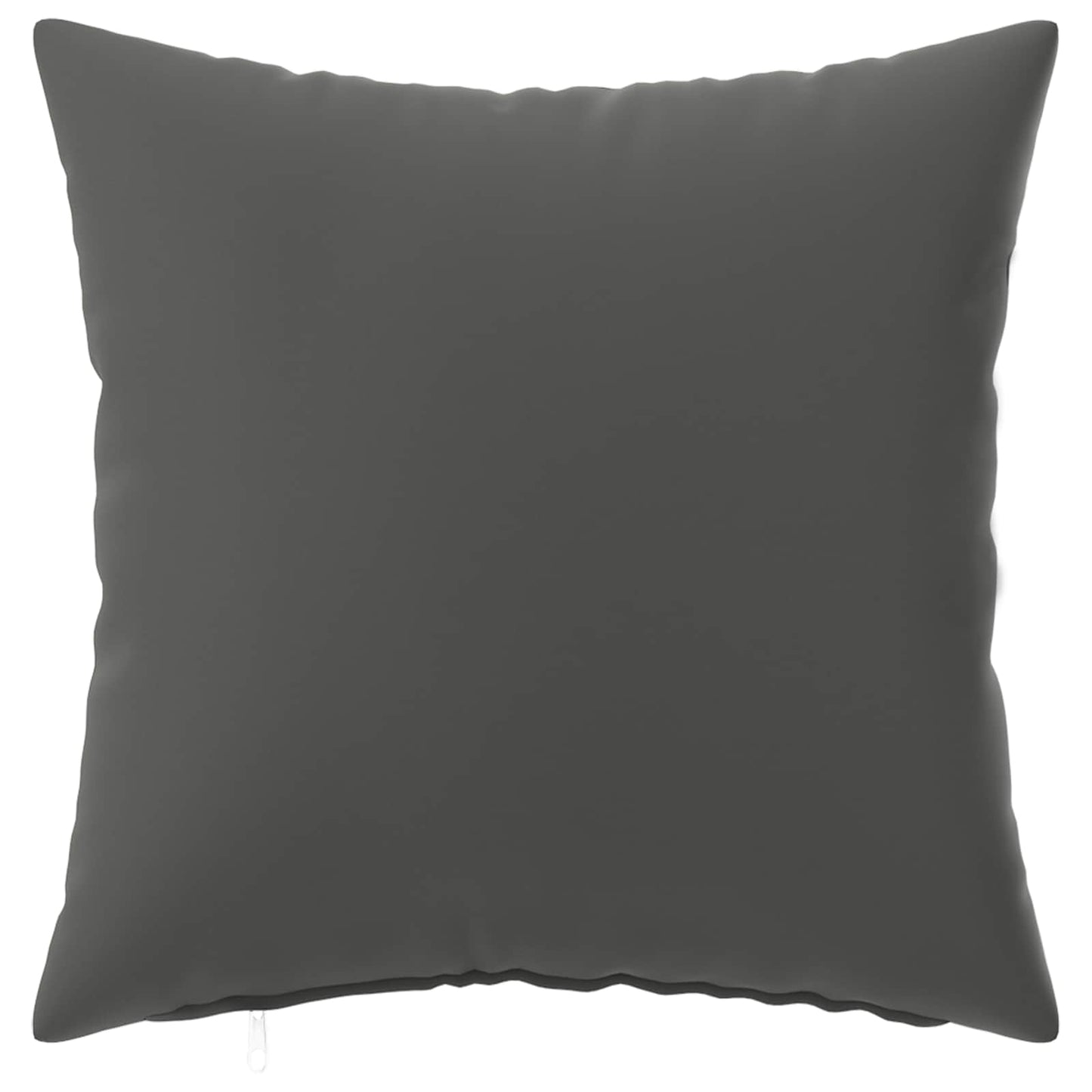 Cushion Cover 12 pcs HEERLEN Anthracite 45 x 45 cm Polyester