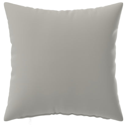 Cushion Cover 2 pcs HEERLEN Grey 45 x 45 cm Polyester