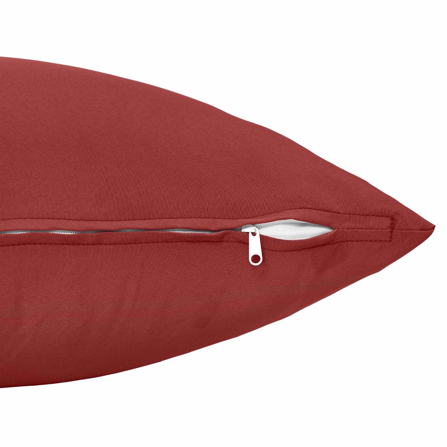 Cushion Cover 6 pcs HEERLEN Wine Red 45 x 45 cm Polyester