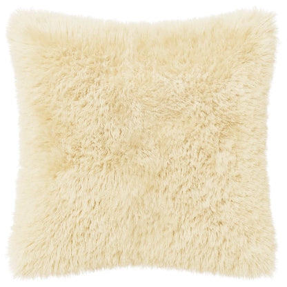 Cushion Cover 2 pcs HEERLEN Cream 45 x 45 cm PV Fleece
