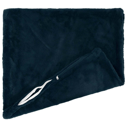 Cushion Cover 12 pcs HEERLEN Navy Blue 45 x 45 cm
