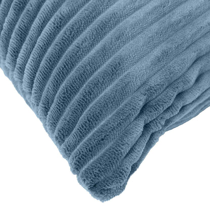Cushion Cover 6 pcs HEERLEN Blue 50 x 50 cm Corduroy