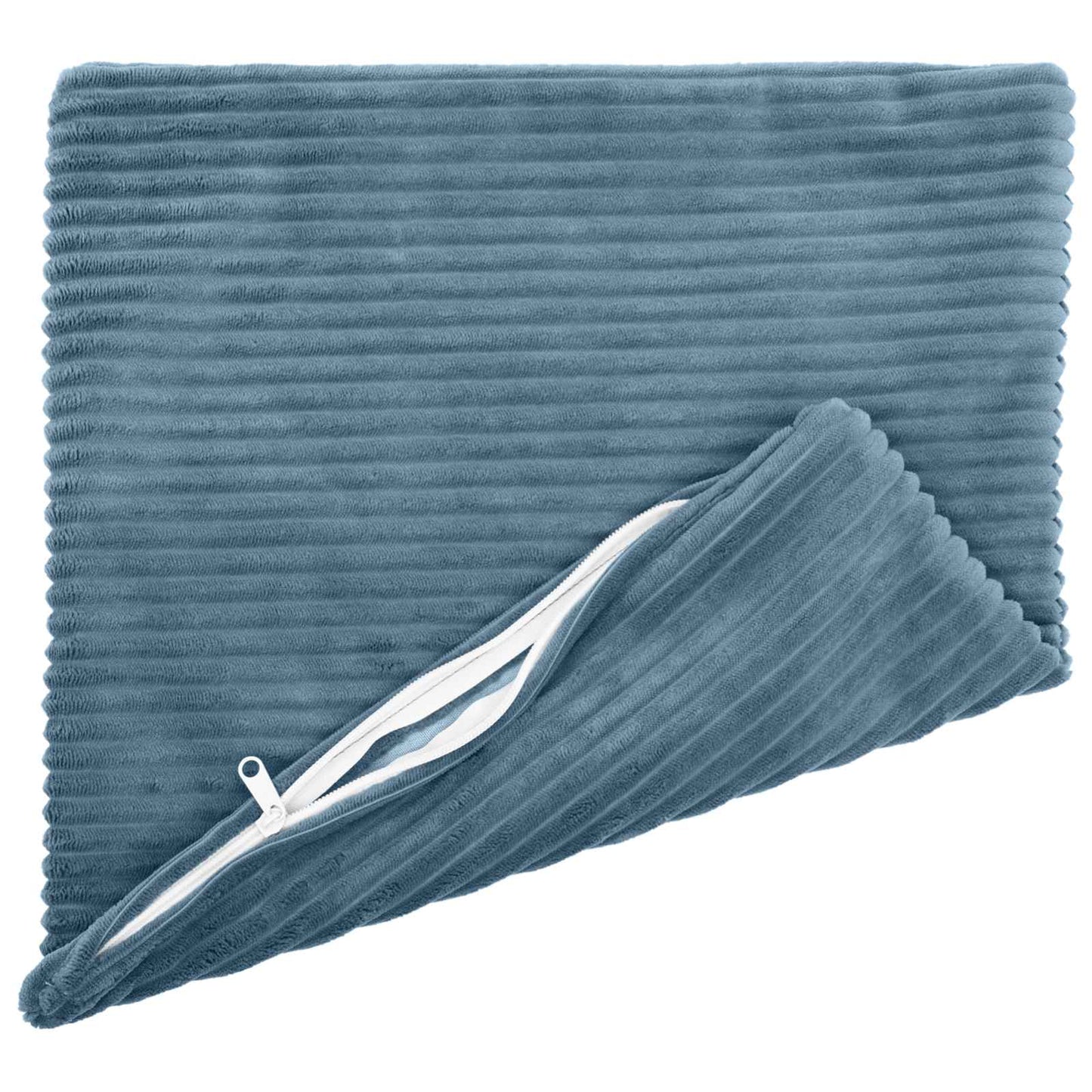 Cushion Cover 6 pcs HEERLEN Blue 50 x 50 cm Corduroy
