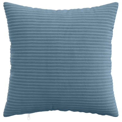 Cushion Cover 6 pcs HEERLEN Blue 50 x 50 cm Corduroy