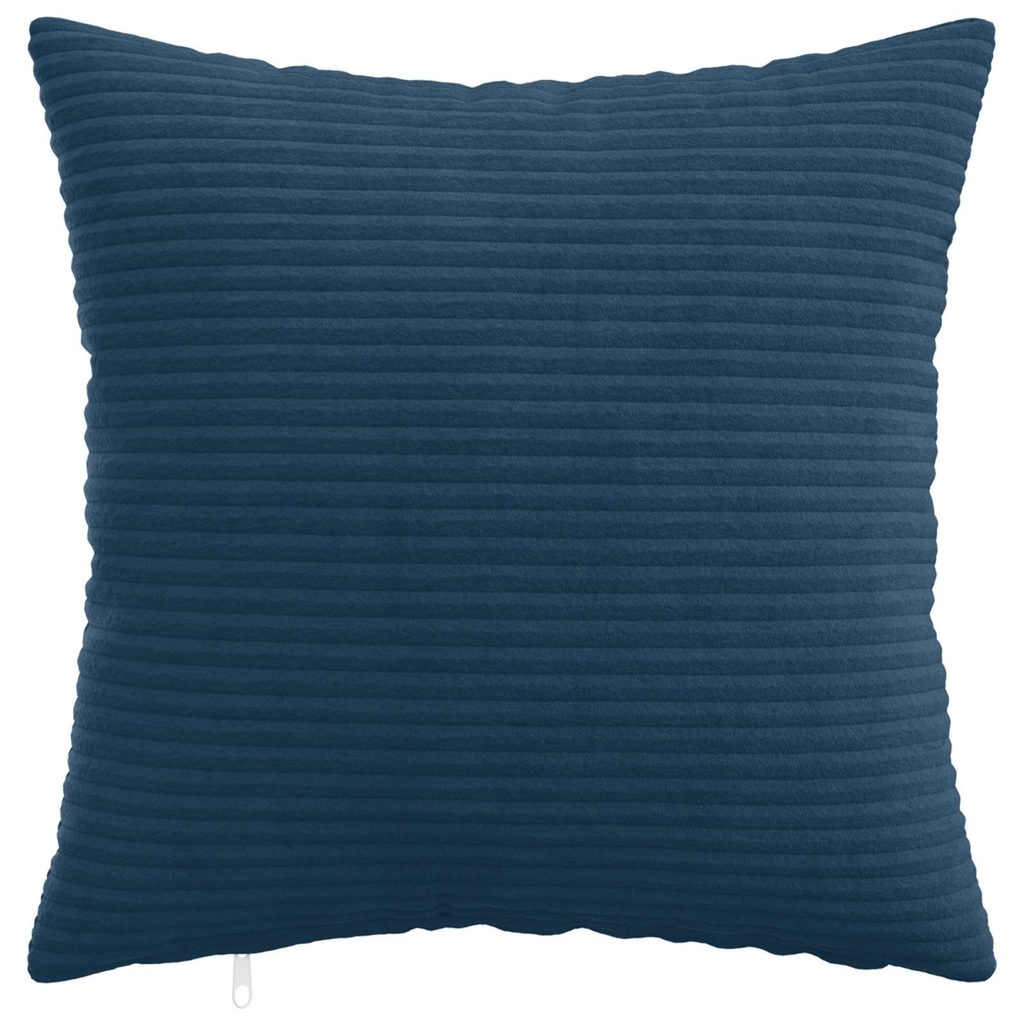 Cushion Cover 12 pcs HEERLEN Navy Blue 50 x 50 cm Corduroy