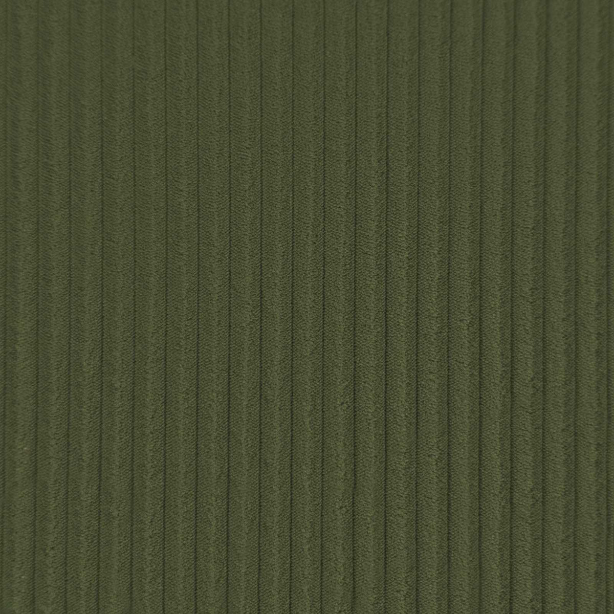 Cushion Cover 12 pcs HEERLEN Green 50 x 50 cm Corduroy