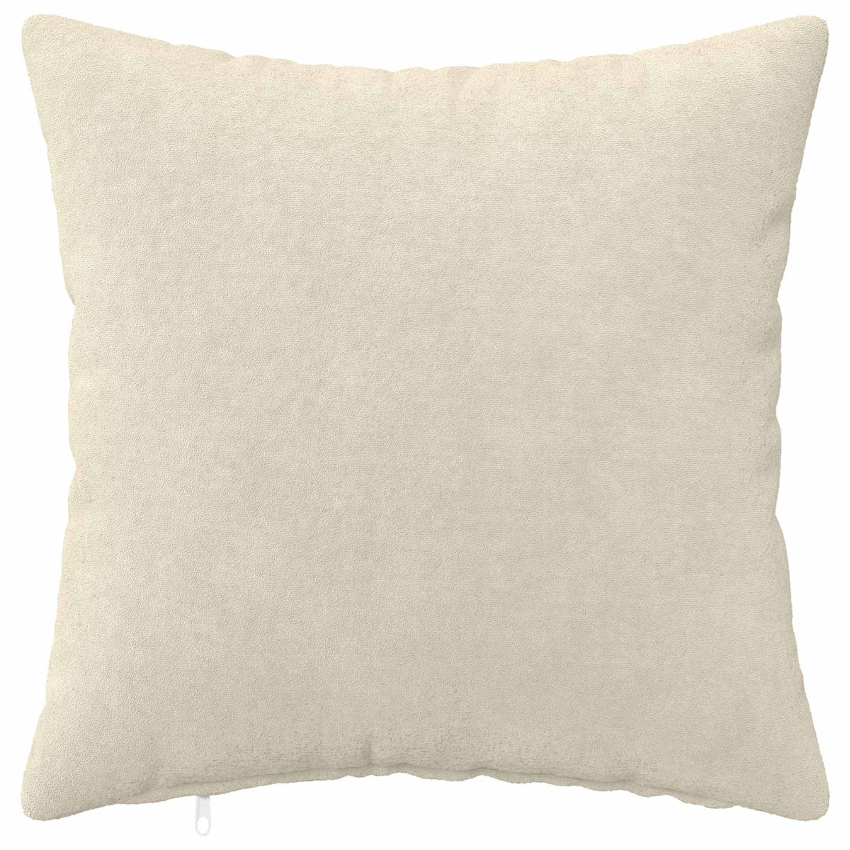 Cushion Cover 12 pcs HEERLEN Cream 50 x 50 cm Microfiber Fleece