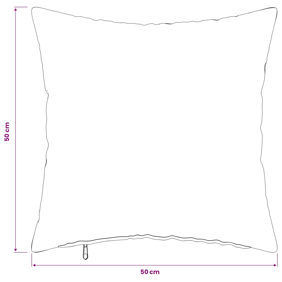 Cushion Cover 12 pcs HEERLEN Yellow 50 x 50 cm