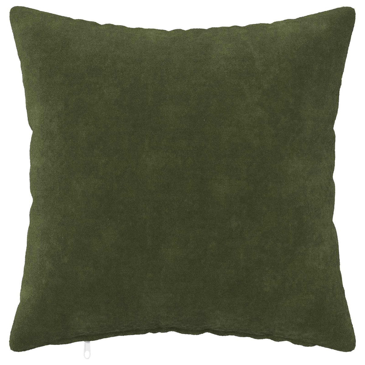 Cushion Cover 12 pcs HEERLEN Green 50 x 50 cm Microfiber Fleece