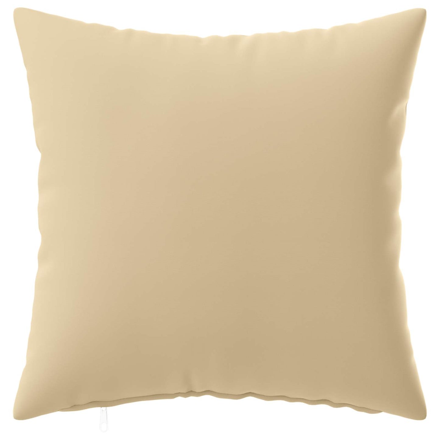 Cushion Cover 12 pcs HEERLEN Beige 50 x 50 cm Polyester
