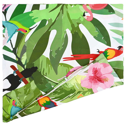 Cushion Cover 12 pcs HEERLEN Black 50 x 50 cm Polyester