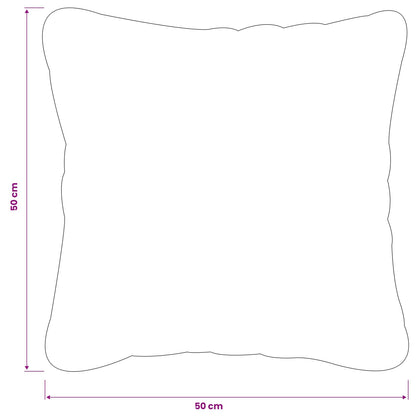 Cushion Cover 2 pcs HEERLEN Green 50 x 50 cm Polyester