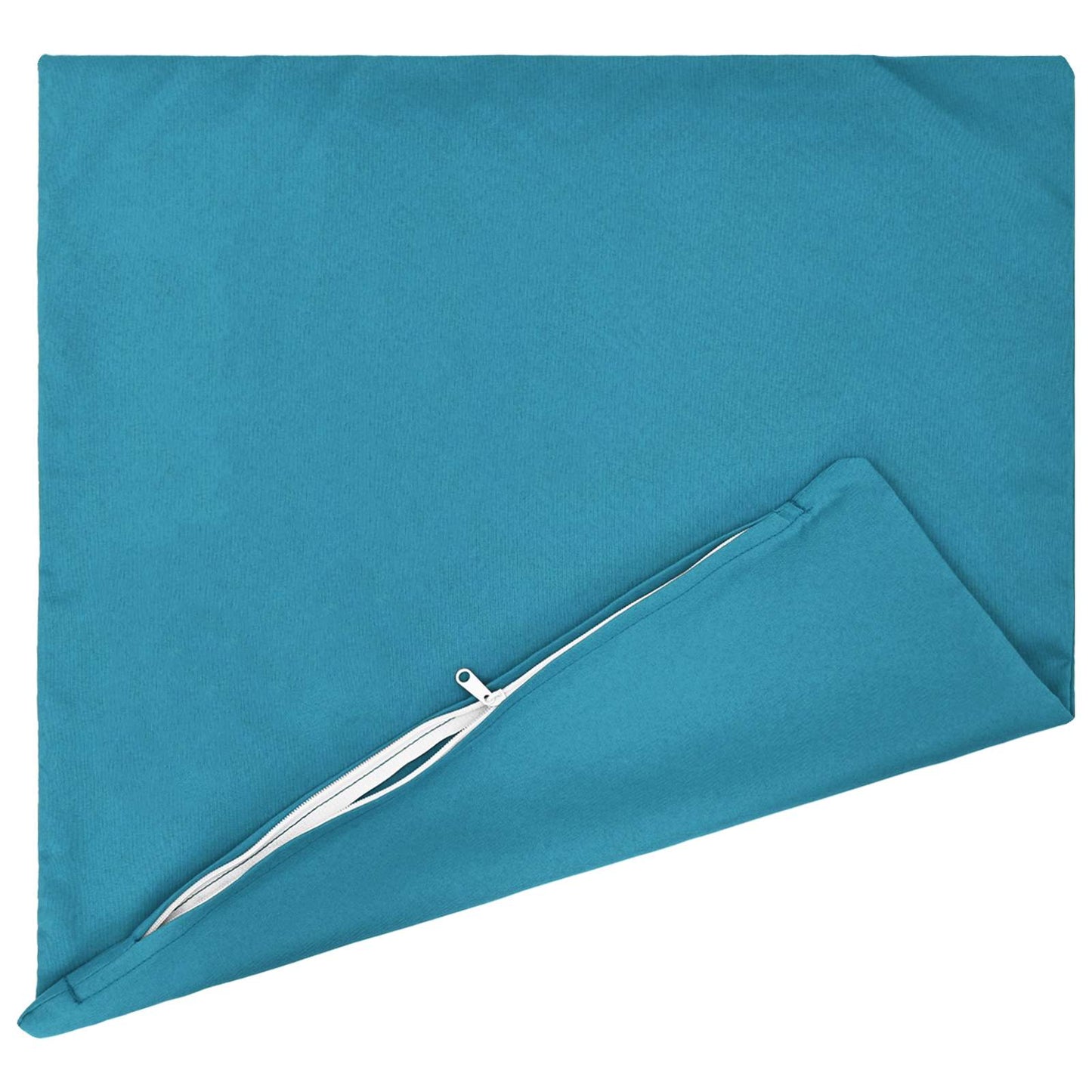 Cushion Cover 12 pcs HEERLEN Light Blue 50 x 50 cm Polyester