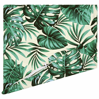 Cushion Cover 12 pcs HEERLEN Leaf Pattern 50 x 50 cm Polyester