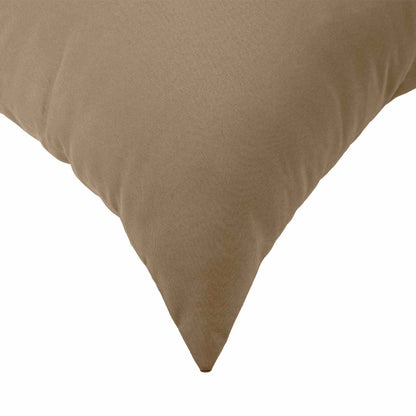 Cushion Cover 12 pcs HEERLEN Taupe 50 x 50 cm Polyester