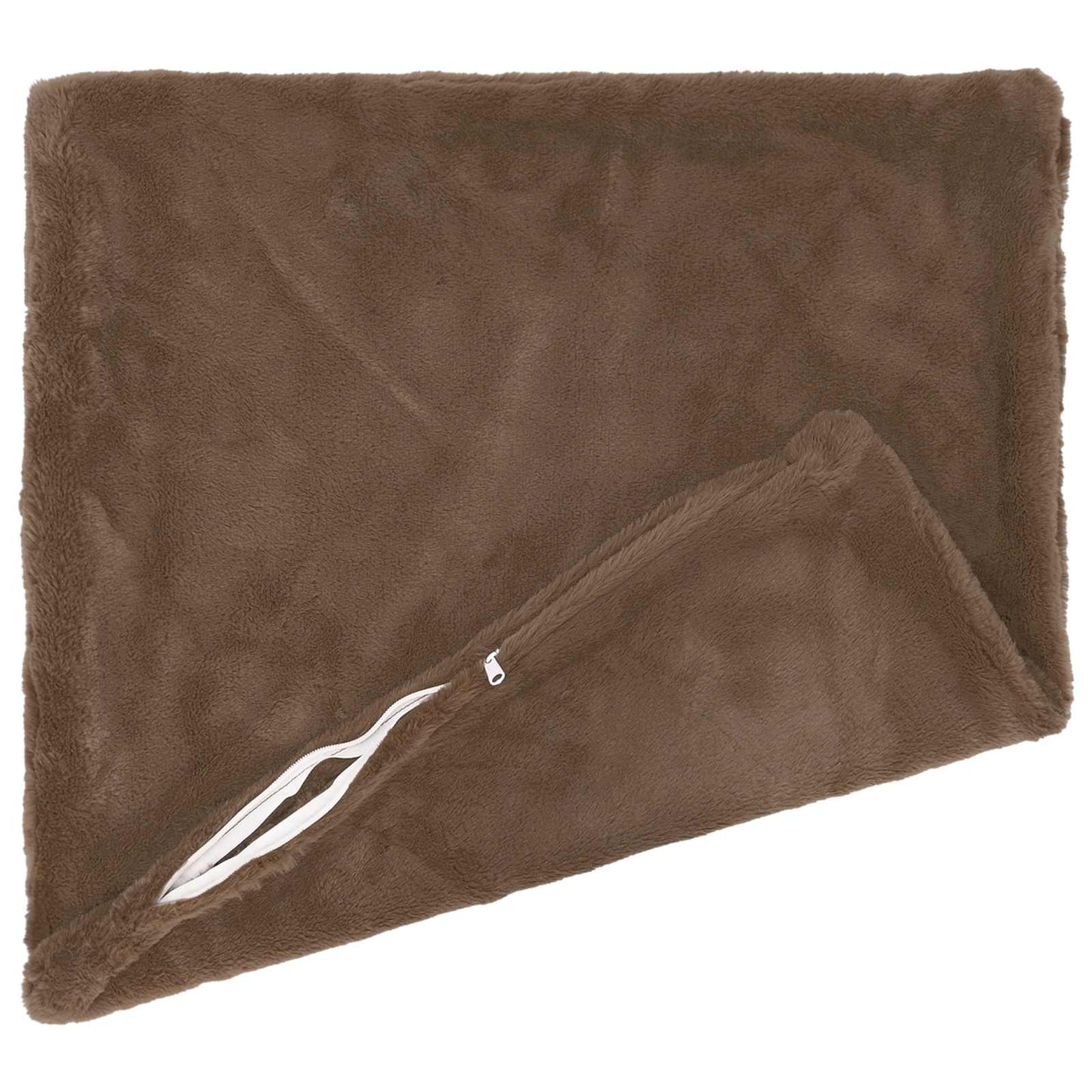 Cushion Cover 2 pcs HEERLEN Light Brown 50 x 50 cm