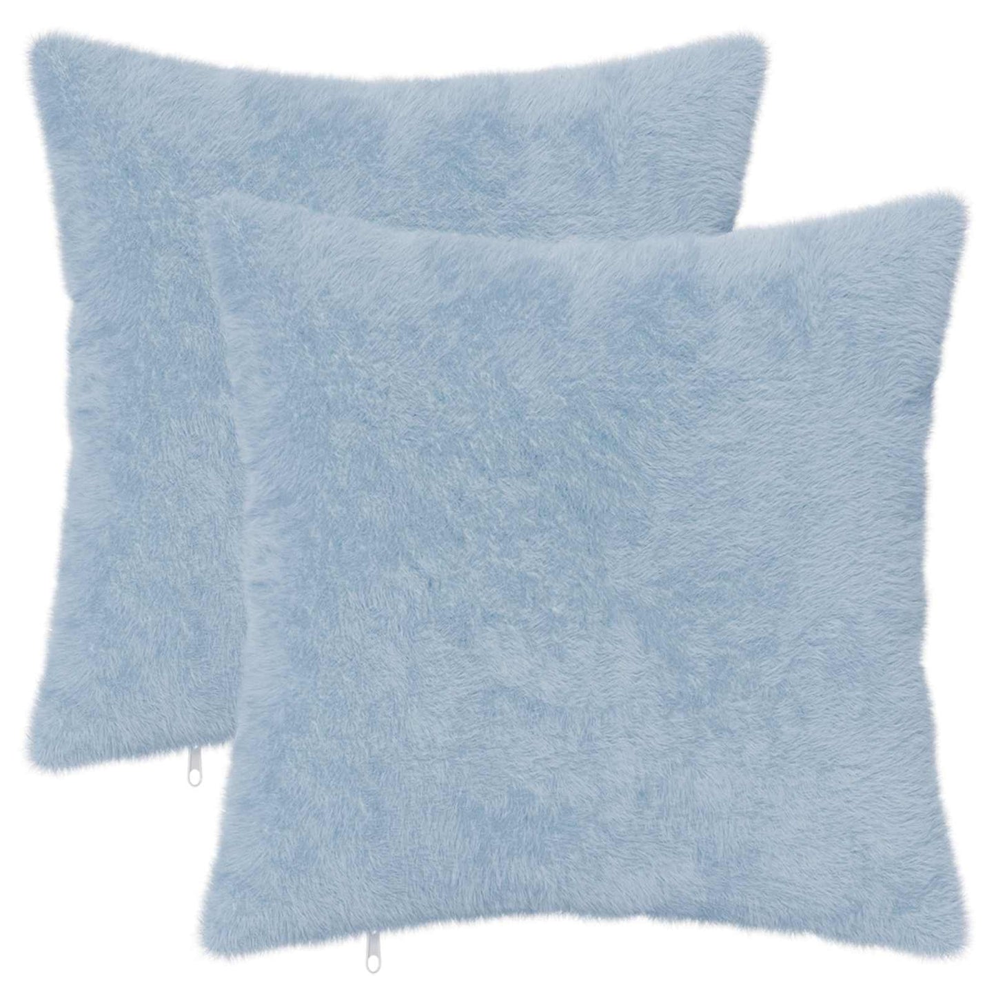 Cushion Cover 2 pcs HEERLEN Light Blue 50 x 50 cm