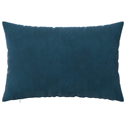 Cushion Cover 6 pcs HEERLEN Blue 50 x 70 cm Velvet