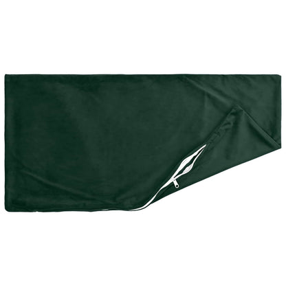 Cushion Cover 2 pcs HEERLEN Dark Green 50 x 70 cm Velvet
