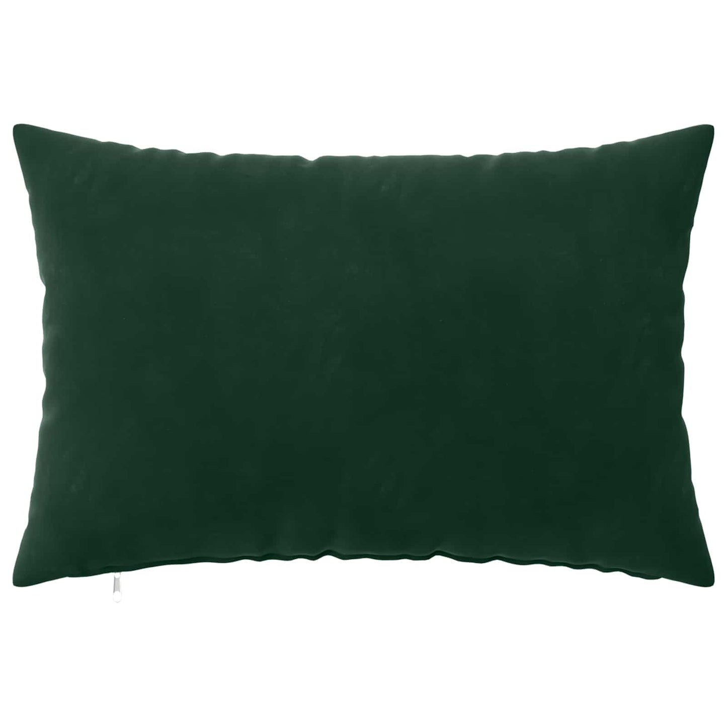 Cushion Cover 2 pcs HEERLEN Dark Green 50 x 70 cm Velvet