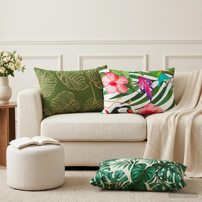 Cushion Cover 6 pcs HEERLEN Multicolour 50 x 75 cm Polyester
