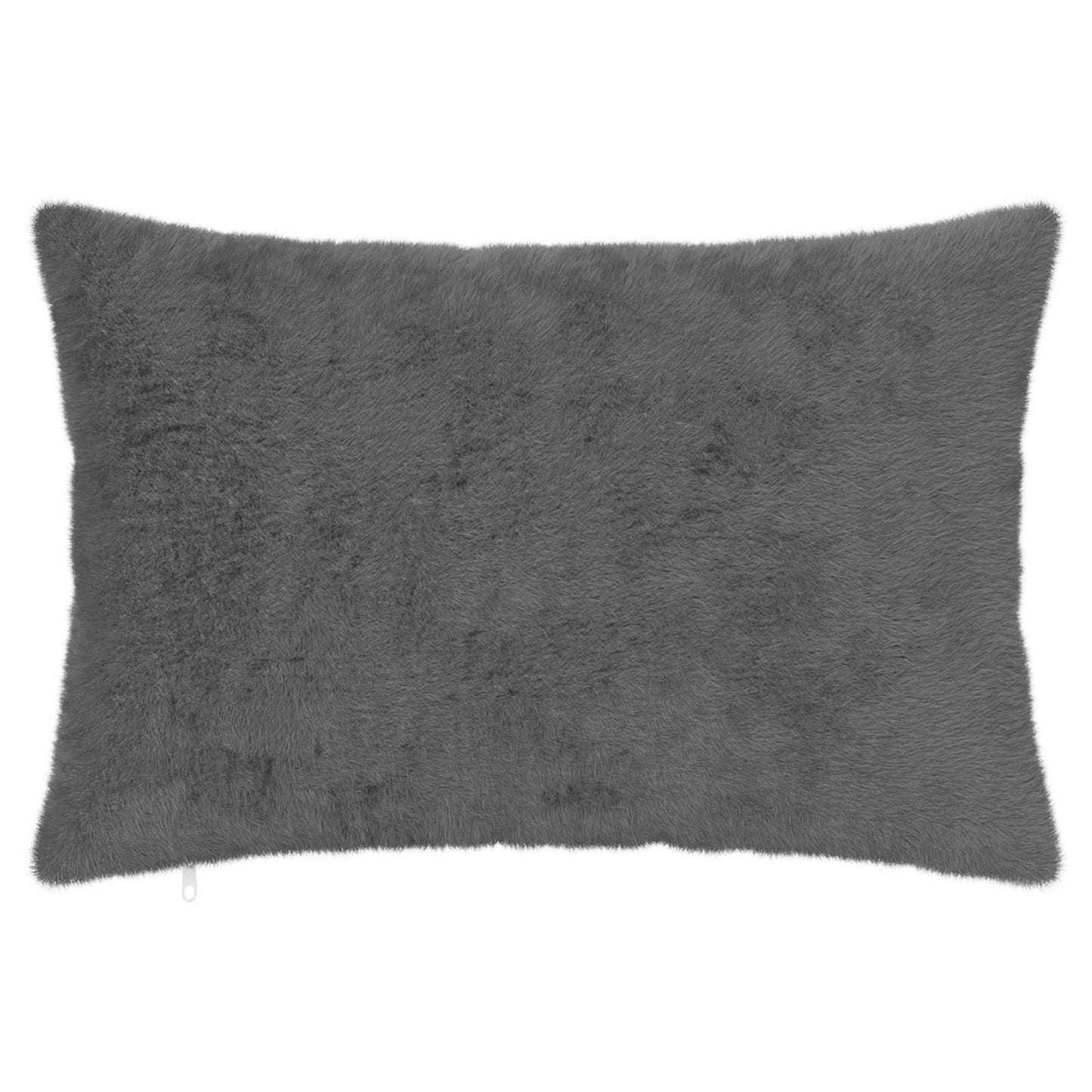 Cushion Cover 2 pcs HEERLEN Dark Grey 50 x 70 cm