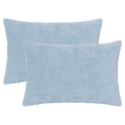 Cushion Cover 2 pcs HEERLEN Light Blue 50 x 70 cm