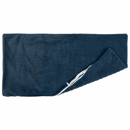 Cushion Cover 6 pcs HEERLEN Navy Blue 50 x 75 cm Corduroy