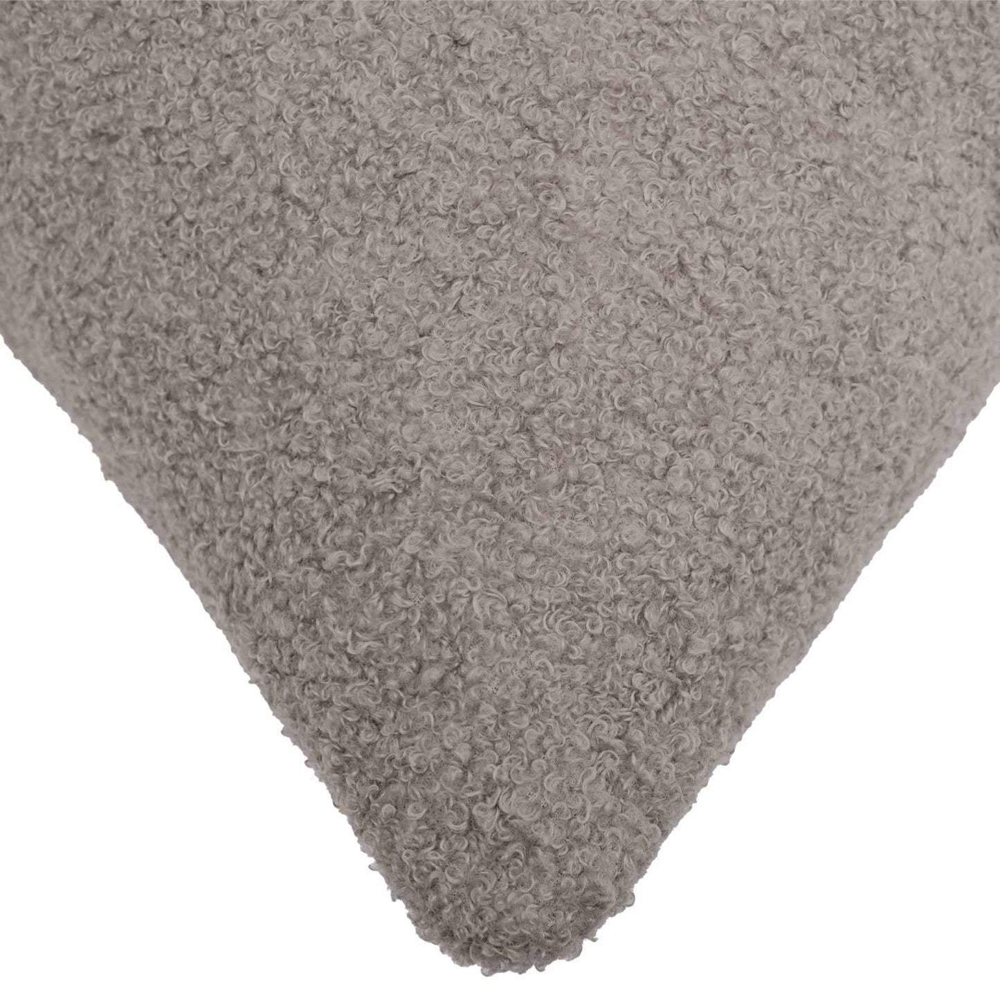 Cushion Cover 6 pcs HEERLEN Light Grey 50 x 75 cm Bouclé