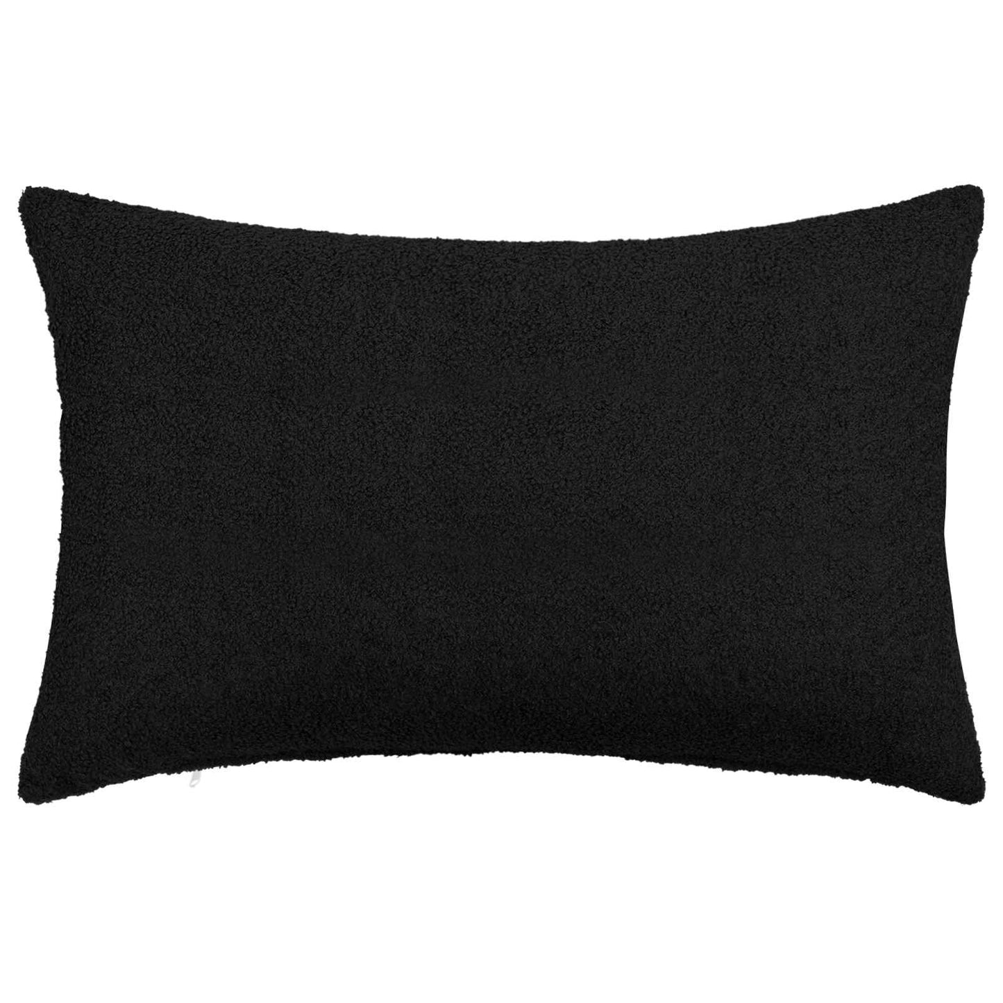 Cushion Cover 6 pcs HEERLEN Black 50 x 75 cm Bouclé