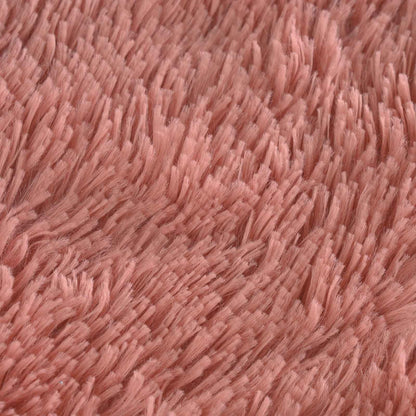 Cushion Cover 6 pcs HEERLEN Pink 50 x 75 cm PV Fleece