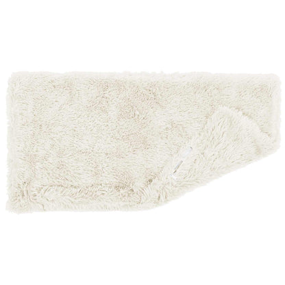 Cushion Cover 6 pcs HEERLEN White 50 x 75 cm PV Fleece