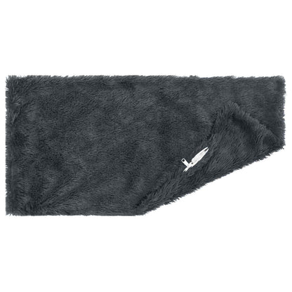 Cushion Cover 6 pcs HEERLEN Anthracite 50 x 75 cm PV Fleece